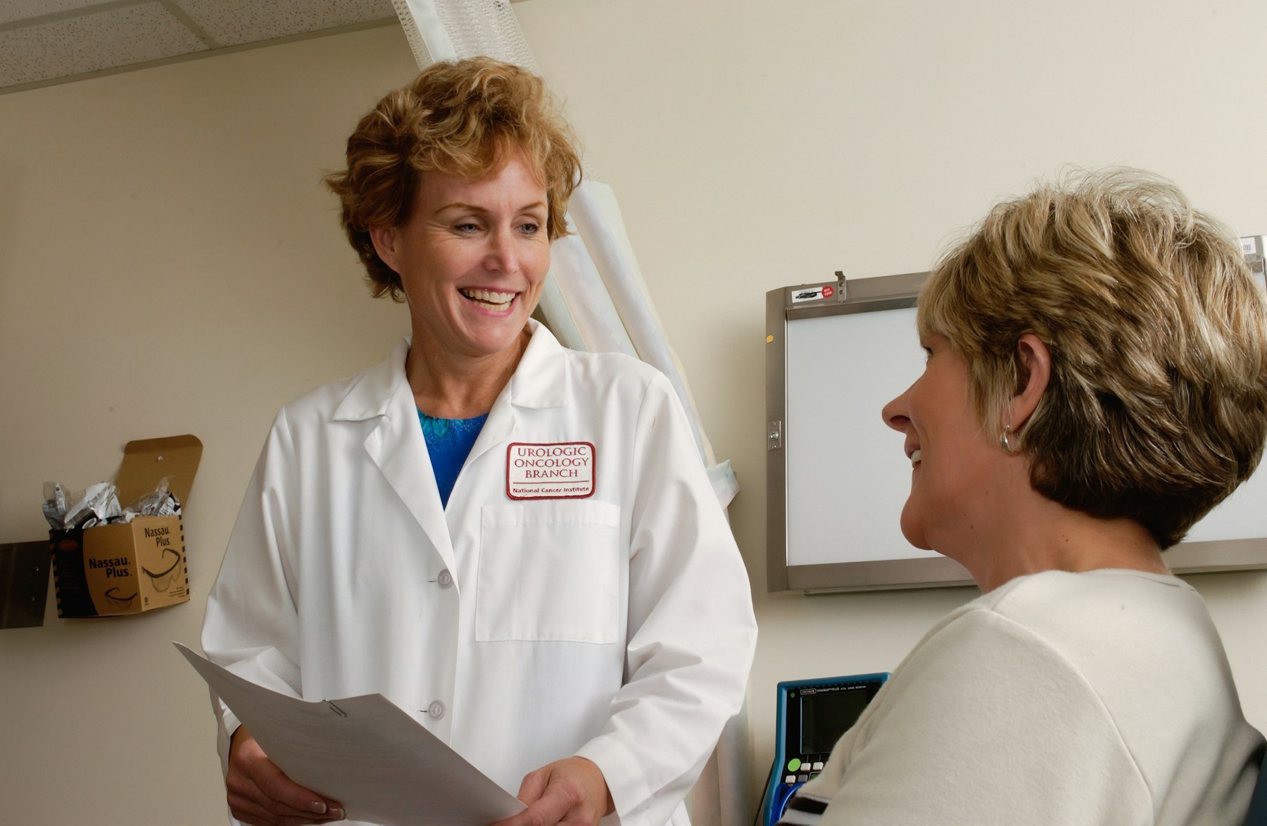 An illustrative conversation between an adult patient and a clinician